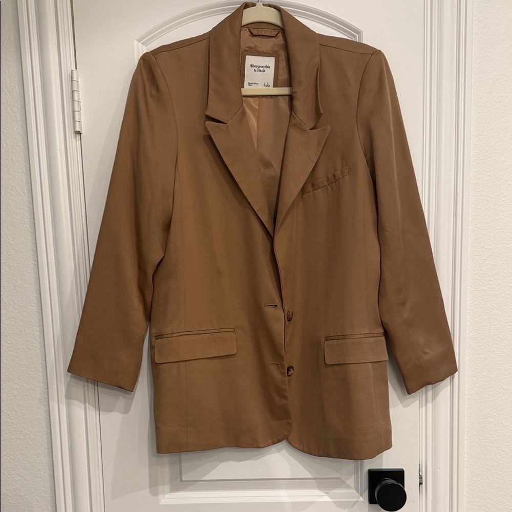 Abercrombie & Fitch Brown Blazer